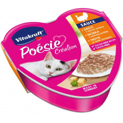 VITAKRAFT POESIE CREATION SOS индейка/сыр - влажный корм для кошек - 85 г