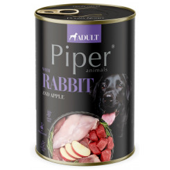 DOLINA NOTECI Piper Animals Кролик и яблоко - влажный корм для собак - 800г