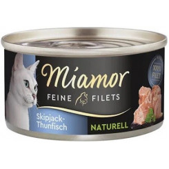MIAMOR Feine Filets Naturell Tuna - wet cat food - 80g