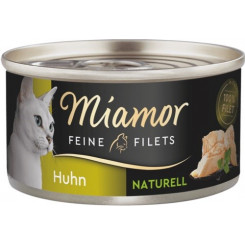 MIAMOR Fine Filets Natural Chicken - влажный корм для кошек - 80г