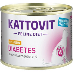 KATTOVIT Feline Diet Diabetes - влажный корм для кошек - 185г