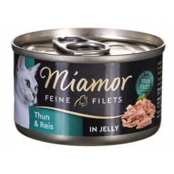 Miamor cats moist food Tuna with rice 100 g