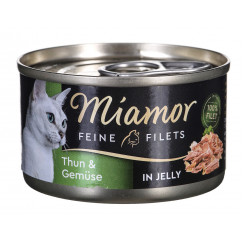 Влажный корм Miamor для кошек Тунец с овощами 100 г