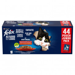 PURINA Felix Fantastic Mix в желе - влажный корм для кошек - 44 x 85 г