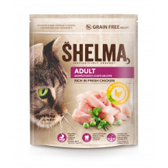 Shelma full age. for cats with fresh chicken, grain-free 750g