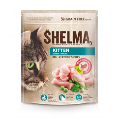 Shelma for kittens with fresh turkey, grain-free 750g