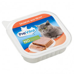 Prevital Naturel cat canned salmon and trout pate 100g