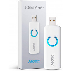 Aeotec Z-Stick - USB Adapter with Battery Gen5+, Z-Wave Plus AEOTEC Z-Stick - USB Adapter with Battery Gen5+ White