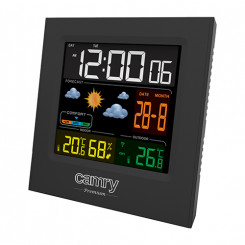 Camry Weather station CR 1166 Black Date display