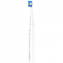 Электрическая зубная щетка AENO Sonic, DB7: Белый, 3 режима, 1 насадка + 2 наклейки, 30000 об/мин, 100 дней без зарядки, IPX7