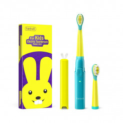FairyWill FW-2001 sonic toothbrush with head set (blue-yellow)