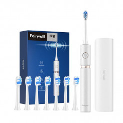 FairyWill FW-P11 sonic toothbrush with head set and case (white)