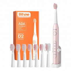 Bitvae D2 sonic toothbrush with head set and handle (pink)