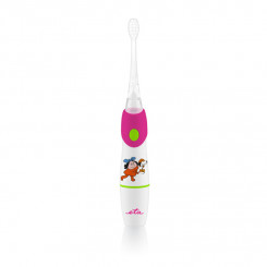 ETA SONETIC Toothbrush  ETA071090010 Battery operated For kids Number of brush heads included 2 Number of teeth brushing modes Does not apply Sonic technology White/ pink