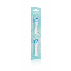 ETA Сменная зубная щетка для ETA0709 Насадки Для взрослых Количество насадок в комплекте 2 Количество режимов чистки зубов Не применяется Белый