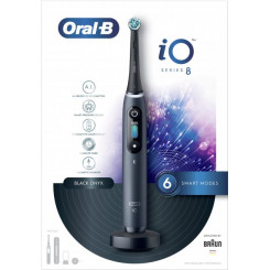 Oral-B Electric Toothbrush iO Series 8N Rechargeable For adults Number of brush heads included 1 Number of teeth brushing modes 6 Black Onyx