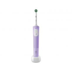 Электрическая зубная щетка Oral-B D103 Vitality Pro Перезаряжаемая Для взрослых Количество насадок в комплекте 1 Сиреневый туман Количество режимов чистки зубов 3