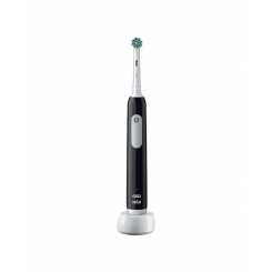 Oral-B Electric Toothbrush Pro Series 1 Cross Action Rechargeable For adults Number of brush heads included 1 Black Number of teeth brushing modes 3
