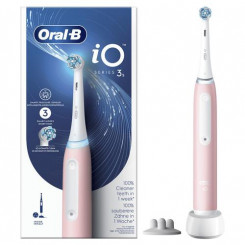 Oral-B iO 8006540730843 elektriline hambahari täiskasvanutele vibreeriv hambahari roosa, valge