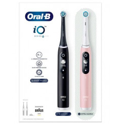 Oral-B iO 6 Adult Rotating toothbrush Black, Pink