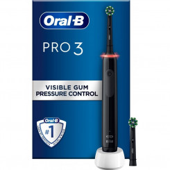 Electric Toothbrush   Pro3 3400N   Rechargeable   For adults   Number of brush heads included 2   Number of teeth brushing modes 3   Black