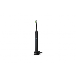 Электрическая зубная щетка Philips с датчиком давления HX6800 / 44 Sonicare ProtectiveClean 4300 Перезаряжаемая Для взрослых Черный / Серый Количество насадок в комплекте 1 Количество режимов чистки зубов 1 Технология Sonic