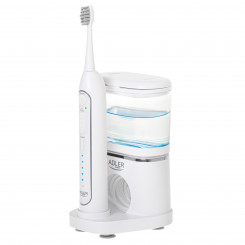 Adler 2-in-1 Water Flossing Sonic Brush   AD 2180w   Rechargeable   For adults   Number of brush heads included 2   Number of teeth brushing modes 1   White