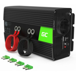 Green Cell Car Power Inverter muundur 24V kuni 230V 1000W/2000W