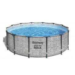 Набор для наземного бассейна Bestway Steel Pro MAX, круглый, 4,27 x 1,22 м