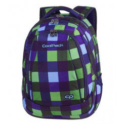 Рюкзак CoolPack 82126CP Школьный рюкзак Синий, Зеленый, Фиолетовый Полиэстер