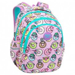 CoolPack F048665 backpack School backpack Blue, Brown, Green, Pink, Turquoise, Yellow Ethylene-vinyl acetate (EVA) foam, Polyester