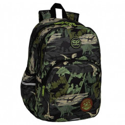 CoolPack F059672 backpack School backpack Beige, Black, Green Polyester