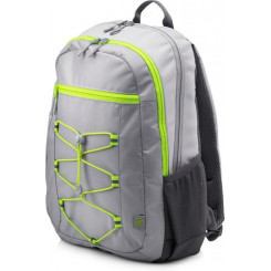 HP 39.62 cm (15.6) Active Backpack (Grey / Neon Yellow)