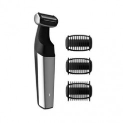 Philips 5000 series showerproof body groomer BG5020/15 long attachment for hard to reach areas,  skin friendly shaver 3 click-on combs