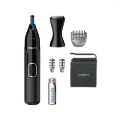 Philips series 3000 Comfortable nose, ear & eyebrow trimmer NT3650/16 100% waterproof, Dual-sided Protective Guard system