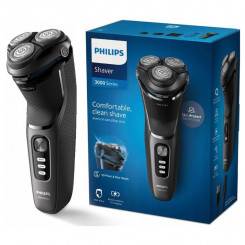 Электробритва Philips для влажной или сухой уборки S3343/13, Wet&Dry, система лезвий PowerCut, гибкие головки 5D, 60 минут бритья / 1 час зарядки, 5 минут быстрой зарядки