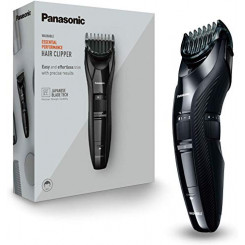 Машинка для стрижки волос Panasonic ER-GC53 Сетевая/беспроводная Количество ступеней длины 19 Точность шага 0,5 мм Черный