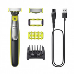Philips OneBlade Face + Body QP2834 / 20, 1x Original blade, 1x 360 blade, 5-in-1 comb (1,2,3,4,5 mm), 60 min run time / 4hour charging