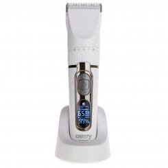 Camry   Hair Clipper with LCD Display   CR 2841   Cordless   Number of length steps 6   White / Brown