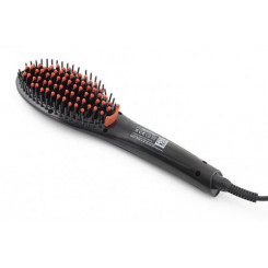 Инструмент для укладки волос Esperanza EBP006 Щетка-выпрямитель Черная 50 Вт 1,8 м