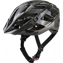Велосипедный шлем Alpina Panoma 2.0, черный и антрацит 56-59