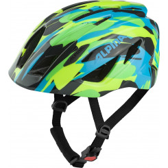 ALPINA PICO bike helmet NEON-GREEN BLUE GLOSS 50-55