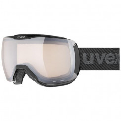 Очки Uvex Downhill 2100 V Black Matt Dl / Серебристо-прозрачные