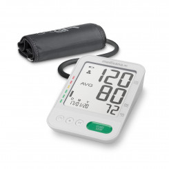 Medisana Voice  Blood Pressure Monitor  BU 586 Memory function Number of users 2 user(s) Memory capacity 	120 memory slots Upper Arm 4 Voice output in national language selectable: DE, GB, NL, FR, IT, TR. Blood pressure classification – classification of
