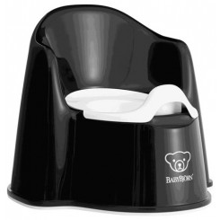 BabyBjorn Potty Seats potty seat Polypropylene (PP), Thermoplastic elastomer (TPE) Black, White
