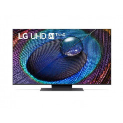 TV Set LG 43 4K/Smart 3840x2160 Wireless LAN Bluetooth webOS Dark Blue 43UR91003LA