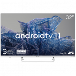 32', FHD, Android TV 11, valge, 1920x1080, 60 Hz, JVC heli, 2x8W, 27 kWh/1000h, BT5.1, HDMI-pordid 3, 24 kuud