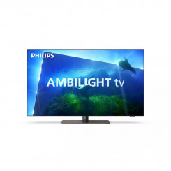 Philipsi 4K UHD OLED Android™ teler 55 55OLED818/12 4-poolne Ambilight 3840x2160p HDR10+ 4xHDMI 3xUSB LAN WiFi DVB-T/T2/T2-HD/C/S/S2, 70 W