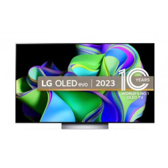 TV Set LG 55 OLED / 4K / Smart 3840x2160 Wireless LAN Bluetooth webOS OLED55C34LA