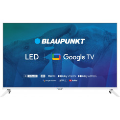 Телевизор 43 Blaupunkt 43UBG6010S 4K Ultra HD LED, GoogleTV, Dolby Atmos, WiFi 2,4-5ГГц, BT, белый